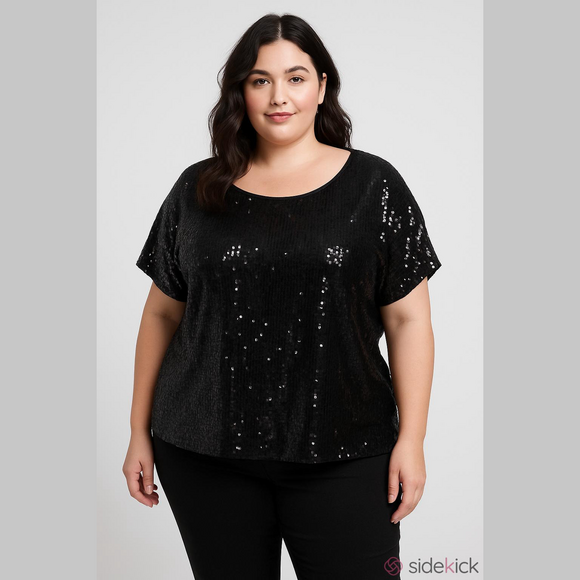 Torrid  Abby Sequin top - Size 3(X) (EUC)￼ - Picture 1 of 5